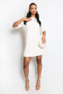 Mohair Sequin Shift Dress