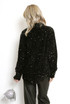 Sequin Long Sleeve Blouse