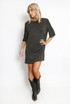 Studded Round Neck T-Shirt Dress