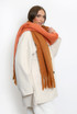 Knitted Dual Tone Scarf