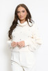 Diamante Embellished Roll Neck Jumper