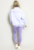 Mama Embroidered Half Zip Sweatshirt 