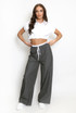 Striped Wide Leg Trouser