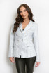 Sequin Double Breasted Tailored Blazer