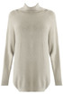 Knitted Roll Neck Long Jumper