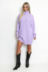 Knitted Roll Neck Long Jumper