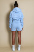 Chicago Cropped Sweatshirt And Shorts Set