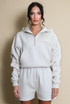 Chicago Cropped Sweatshirt And Shorts Set