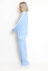 High Neck Knitted Jumper And Wide Leg Trouser Set