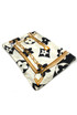 Monogram Motif Printed Scarf