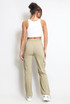 Elasticated Cargo Trouser