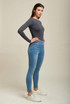 High Rise Super Stretch Denim Jeggings