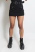 Cargo Skort With Eyelet Belt