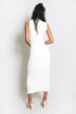 Crepe Sleeveless Maxi Dress