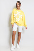 Bow Motif Sweatshirt