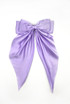 Oversized Satin Hair Bow Clip