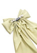 Oversized Satin Hair Bow Clip