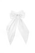 Oversized Satin Hair Bow Clip