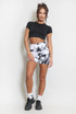 Tie Dye Print Push Up Shorts