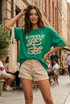 Lovely Slogan Print T-Shirt