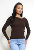 Asymmetric Ribbed Jumper