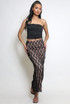 Lined Lace Maxi Skirt