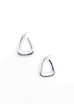 Chunky Triangular Hoop Earrings 