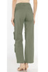 Wide Leg Cargo Pocketed Trouser