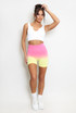Ombre High Waisted Cycling Short