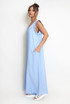 V Neck Wide Leg Jumpsuit