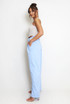 Belted Wide Leg Trouser