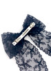 Oversized Floral Lace Hair Bow Clip