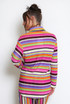 Multicoloured Stripe Blouse