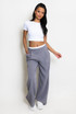 White Waistband Tailored Trouser 