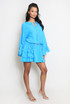 Chiffon Ruffle Tunic Dress