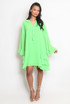 Chiffon Ruffle Tunic Dress