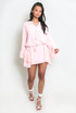 Chiffon Ruffle Tunic Dress