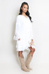 Chiffon Ruffle Tunic Dress