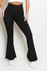 Hook And Eye High Wasited Flare Trouser