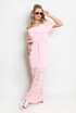 Crochet Bardot Maxi DRESS 