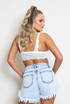 Floral Lace V Neck Bralet