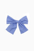 Denim Bow Hair Clip