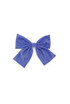 Denim Bow Hair Clip