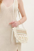 Nude Charm Fold Over Clutch Bag 