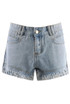 Frayed Denim Shorts