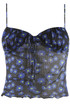 Floral Mesh Gypsy Vest Top