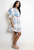 Floral Print Smock Dress