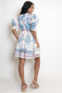 Floral Print Smock Dress