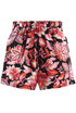 Floral Print Elasticated Waist Shorts Floral Print Elasticated Waist Shorts