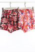 Floral Print Elasticated Waist Shorts Floral Print Elasticated Waist Shorts